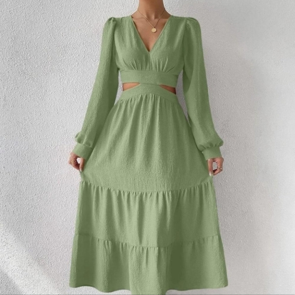 Green Preppy Womens Dress NWOT - Picture 1 of 5